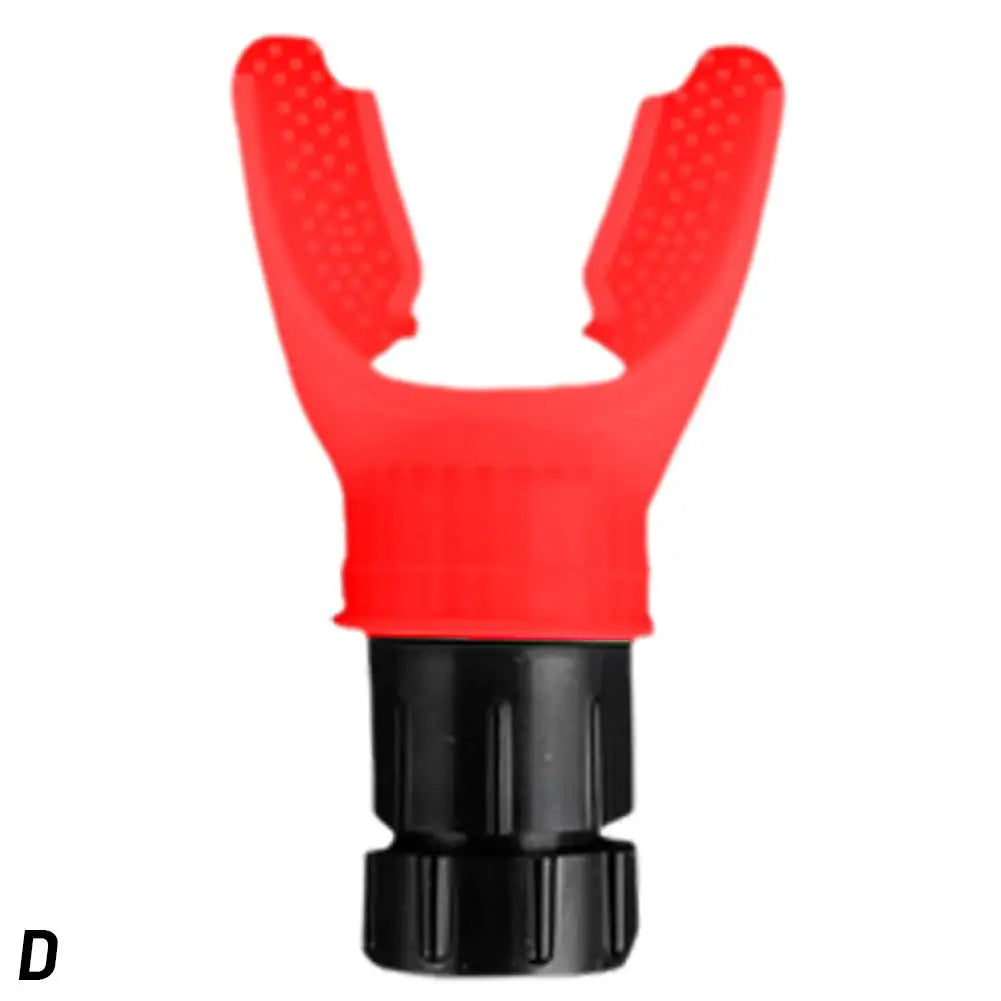 Adjustable Silicone Breathing Fitness Exercise Equipment Portable Mouthpiece Resistance Breathing Exercise Device for Household