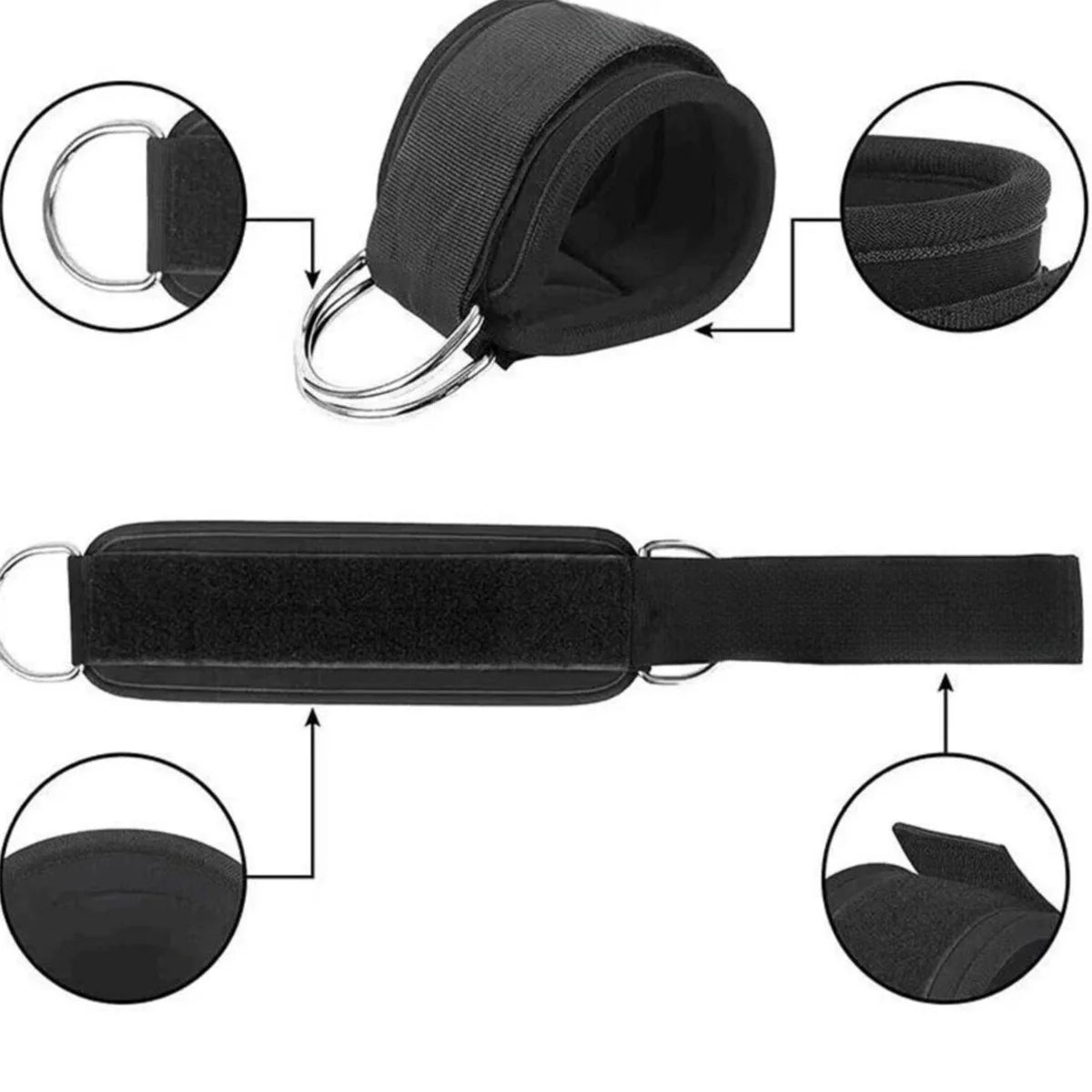 The Triangular Muscle Arm Strength Training Equipment for the Gantry Frame Wrist Strap, with the Accessory of the Pulling Rope.