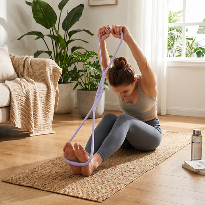 Yoga Resistance Band with Pull Rope