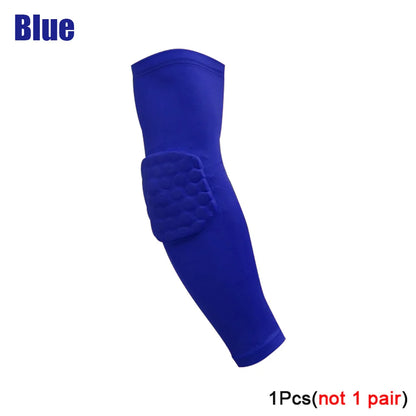 1Pc Arm Sleeve,Compression Arm Sleeve W Elbow Pad for Football,Volleyball,Baseball Protection,Youth&Adult Sizes