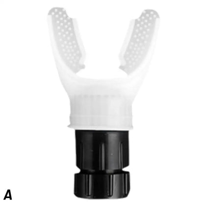 Adjustable Silicone Breathing Fitness Exercise Equipment Portable Mouthpiece Resistance Breathing Exercise Device for Household