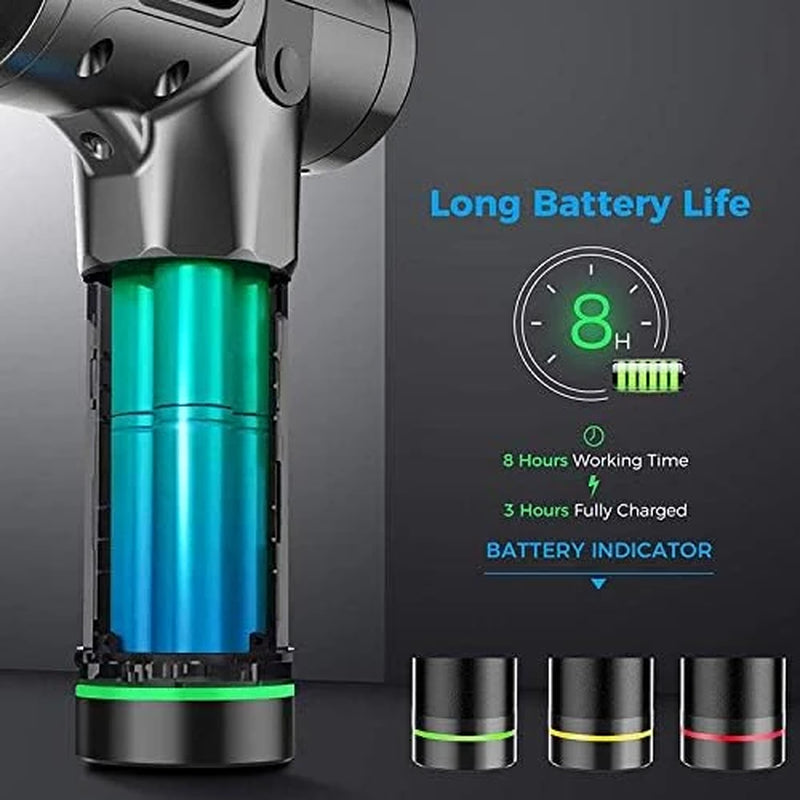 2025 New Arrival Mainland China  Body Massage & Relaxation Abs Fascia Gun Electric Painting Gun Vibrating Body Massager