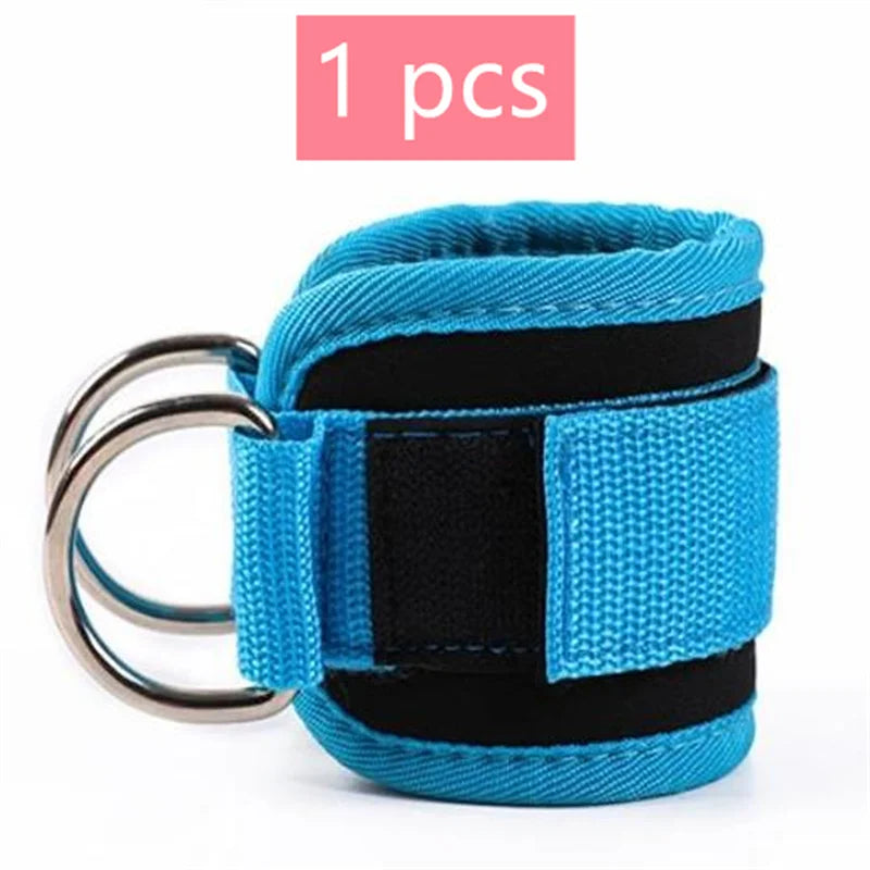 1/2/4Pcs Cable Ankle Straps Double D-Ring Adjustable Ankle Cuffs Gym Workouts Glutes Legs Strength Training Brace Support Sport