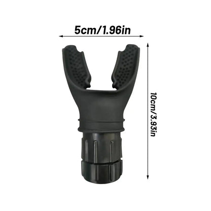 Adjustable Silicone Breathing Fitness Exercise Equipment Portable Mouthpiece Resistance Breathing Exercise Device for Household
