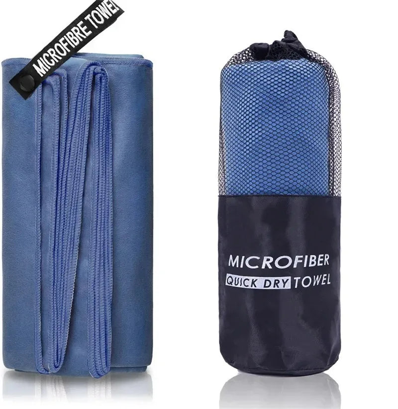 Quick-Drying Sports Towel 40X80/80X160Cm Blue Grey Green Orange Swimming Gym Fitness Camping Running Beach Washcloth Towels