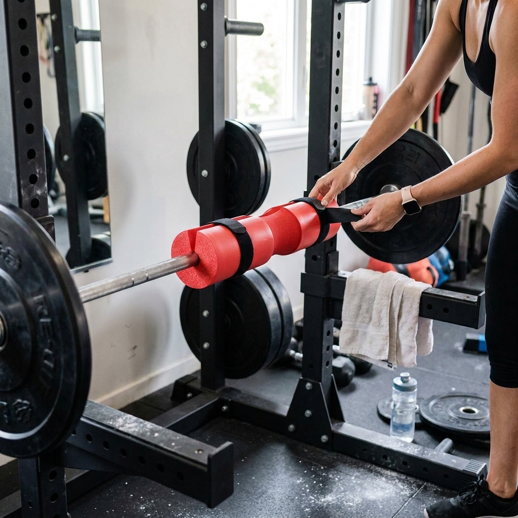 Barbell Squat Pad Neck and Shoulder Protector lifestyle
