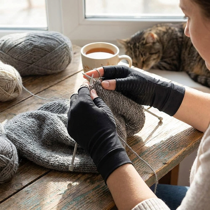Copper Compression Gloves lifestyle