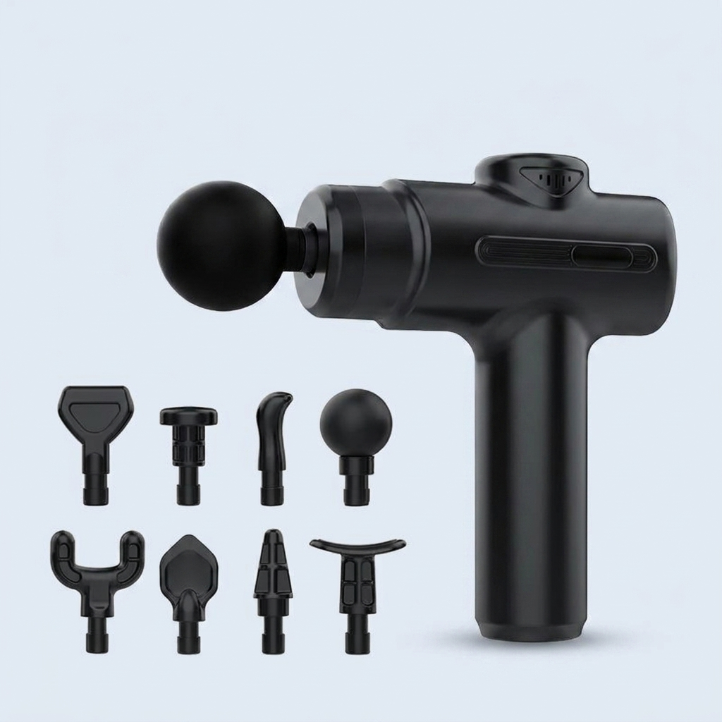 Mini Massage Gun with 8 Heads